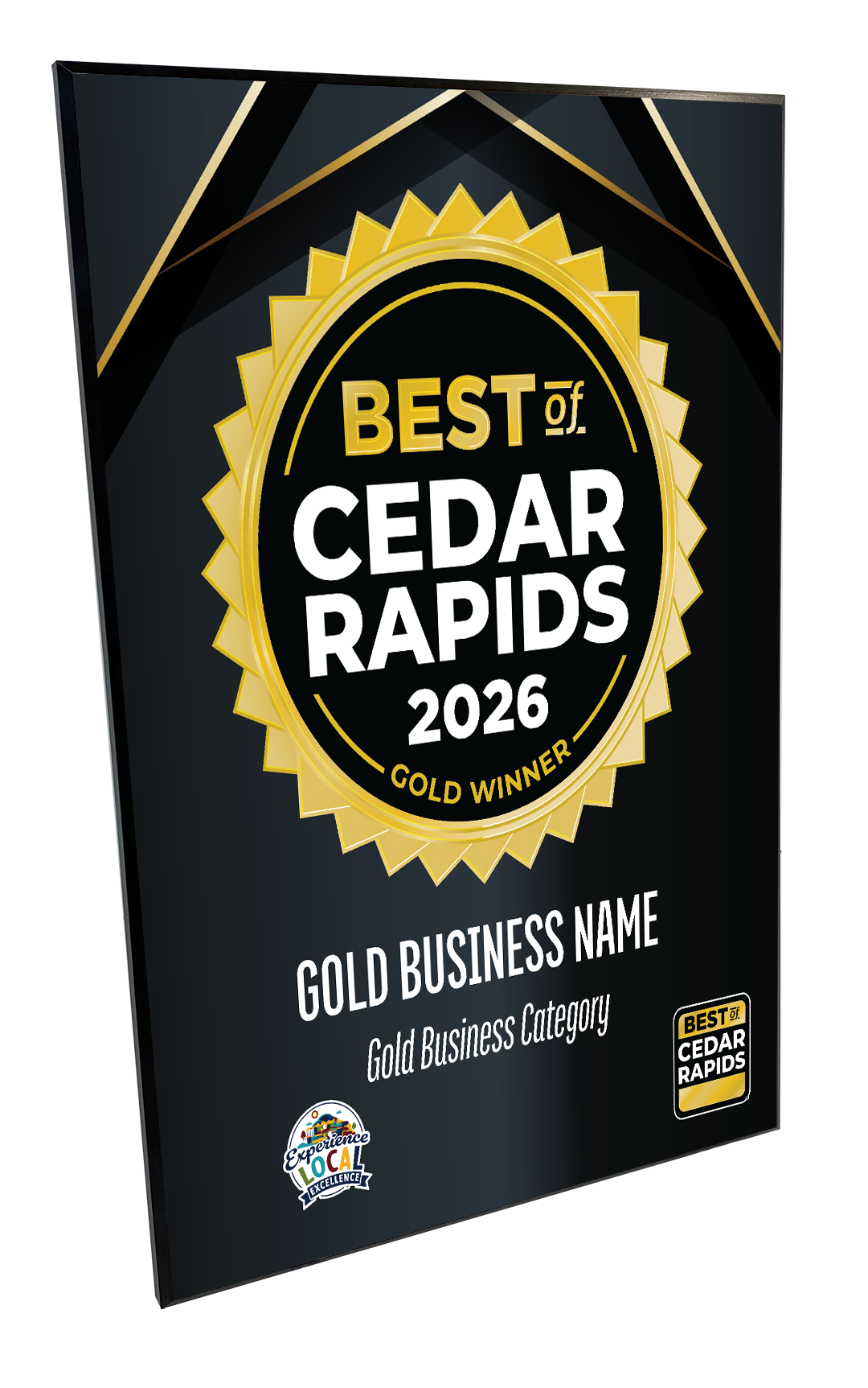 Best of Cedar Rapids - Plaques