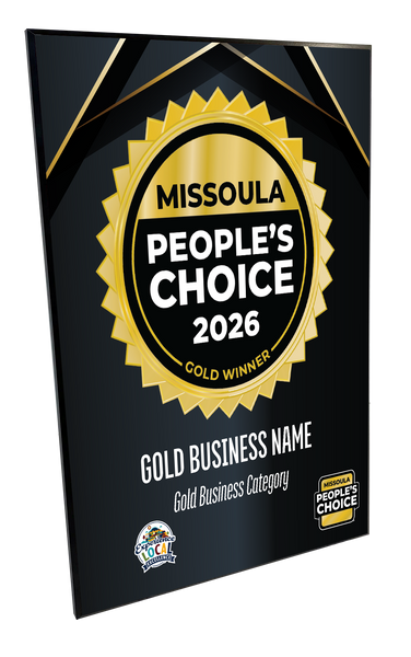 Missoula People's Choice - Plaques