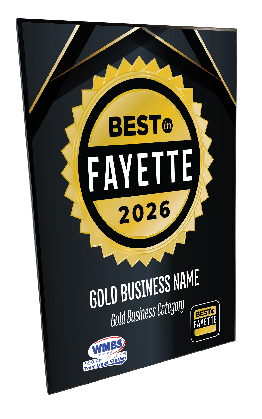 Best in Fayette - Plaques