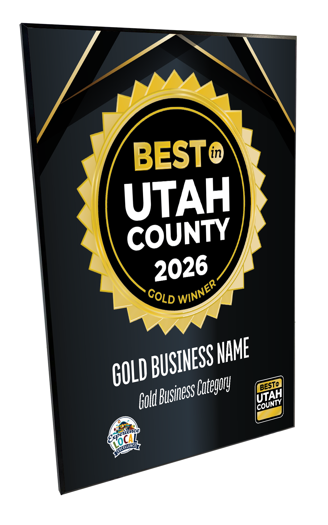 Best in Utah County - Plaques