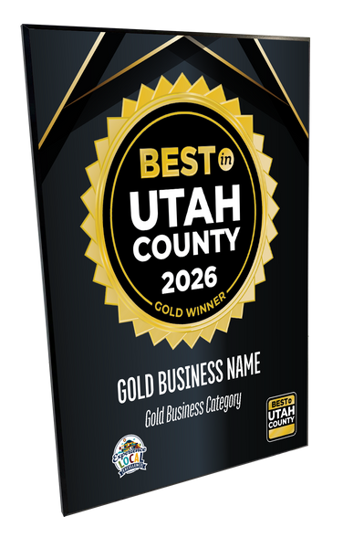 Best in Utah County - Plaques