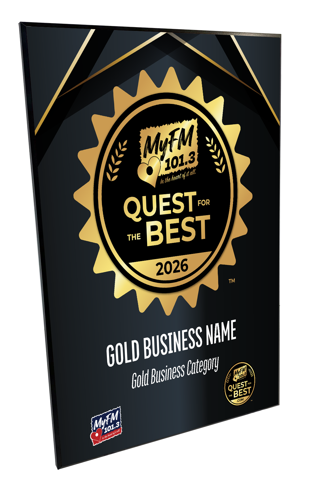 MyFM Quest for the Best - Plaques