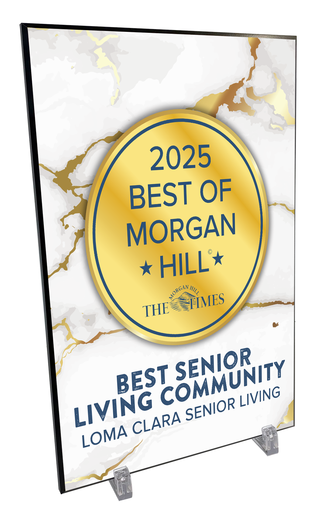 “Best of Morgan Hill” Award Plaque