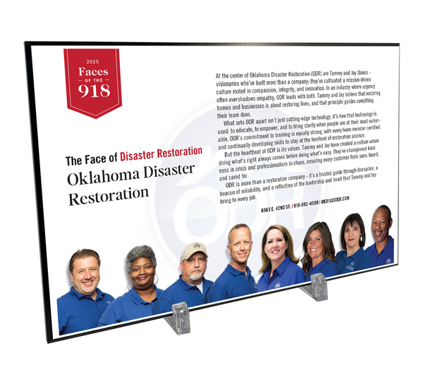 TulsaPeople - Faces of the 918 - Plaques