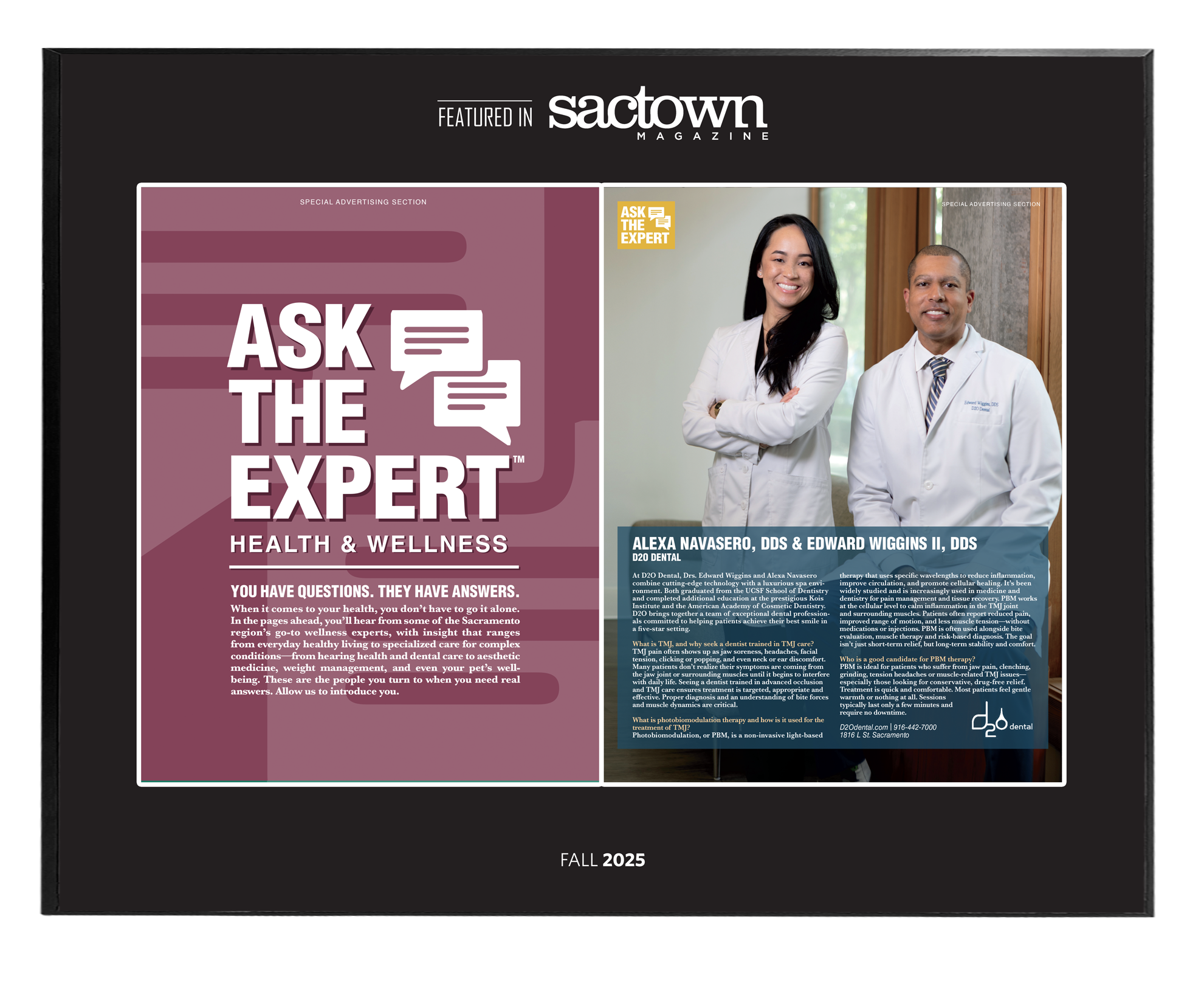 Sactown Magazine - Ask the Expert - Spread Wood Plaques