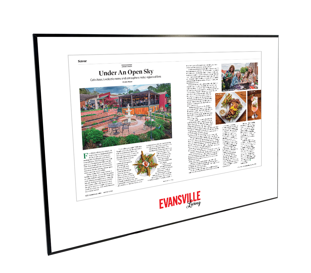Evansville Living - Editorial Features  - Plaques