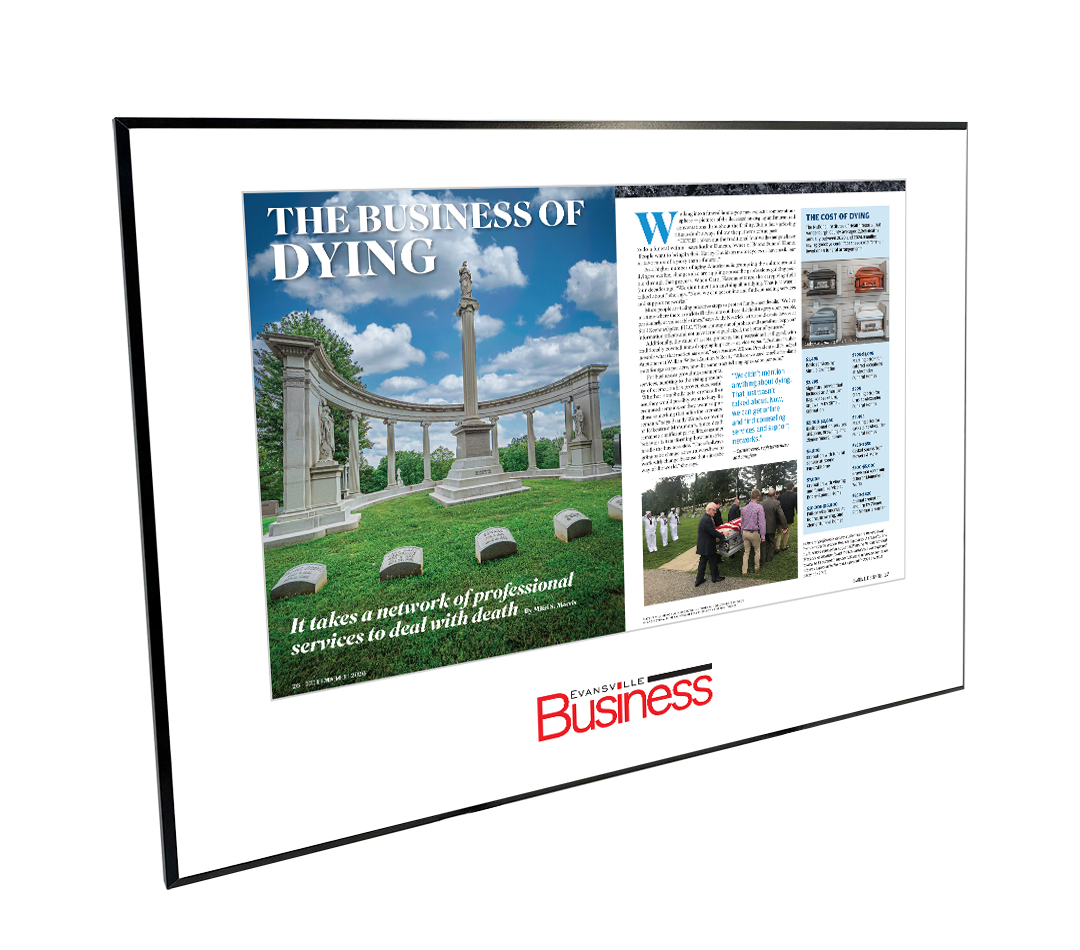 Evansville Business - Editorial Features  - Plaques