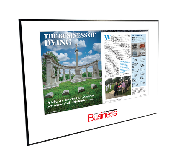 Evansville Business - Editorial Features  - Plaques