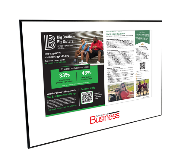 Evansville Business - Evansville Gives  - Plaques