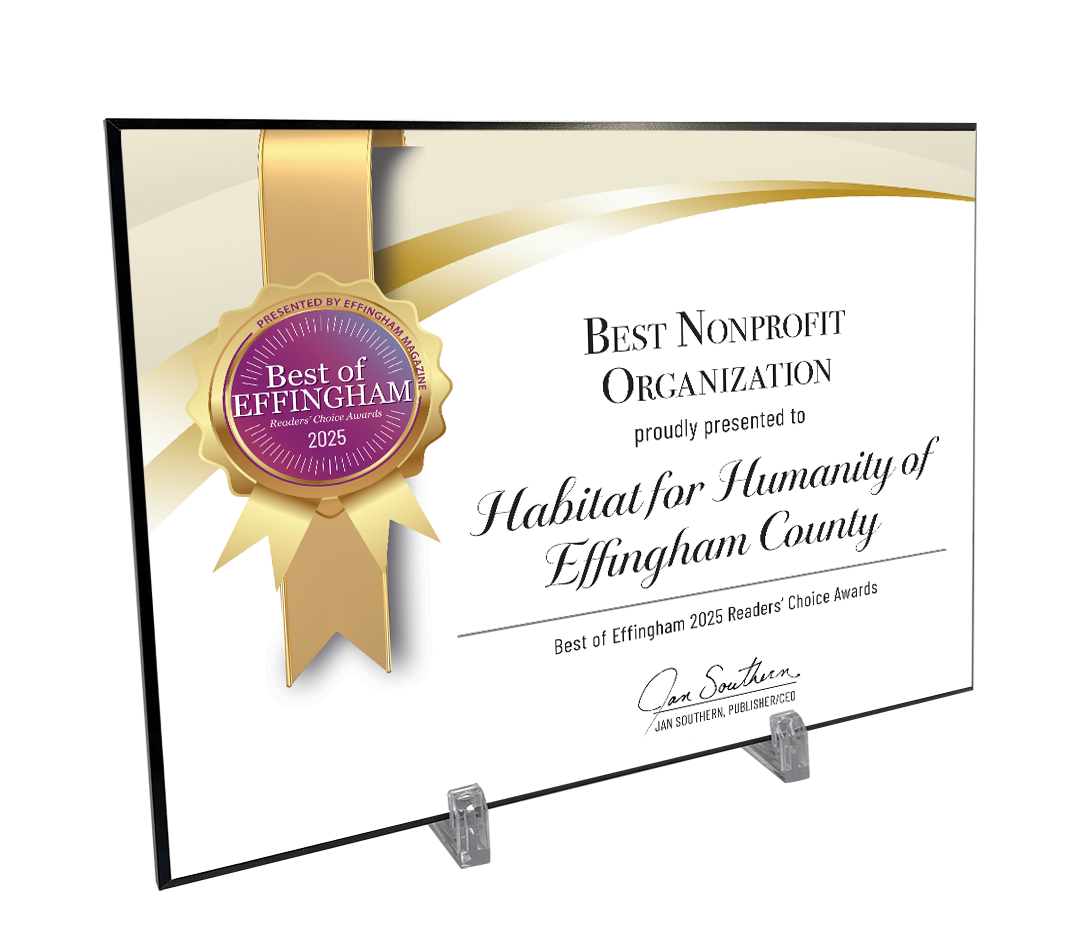 Best of Effingham - Modern Hardiplaque