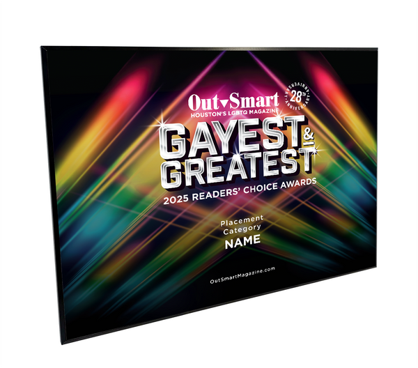 OutSmart - Gayest and Greatest Readers' Choice Awards - Plaques