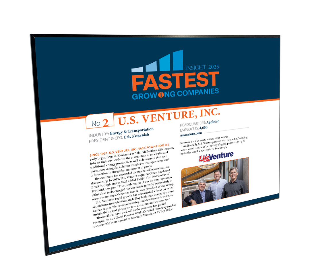 INSIGHT - Fastest Growing Companies - Article Plaques