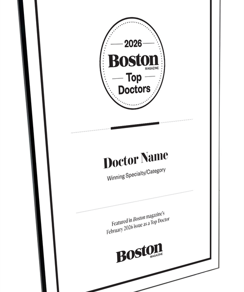 Boston Magazine Top Doctors Plaques