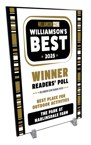 "Williamson's Best" Award Plaque