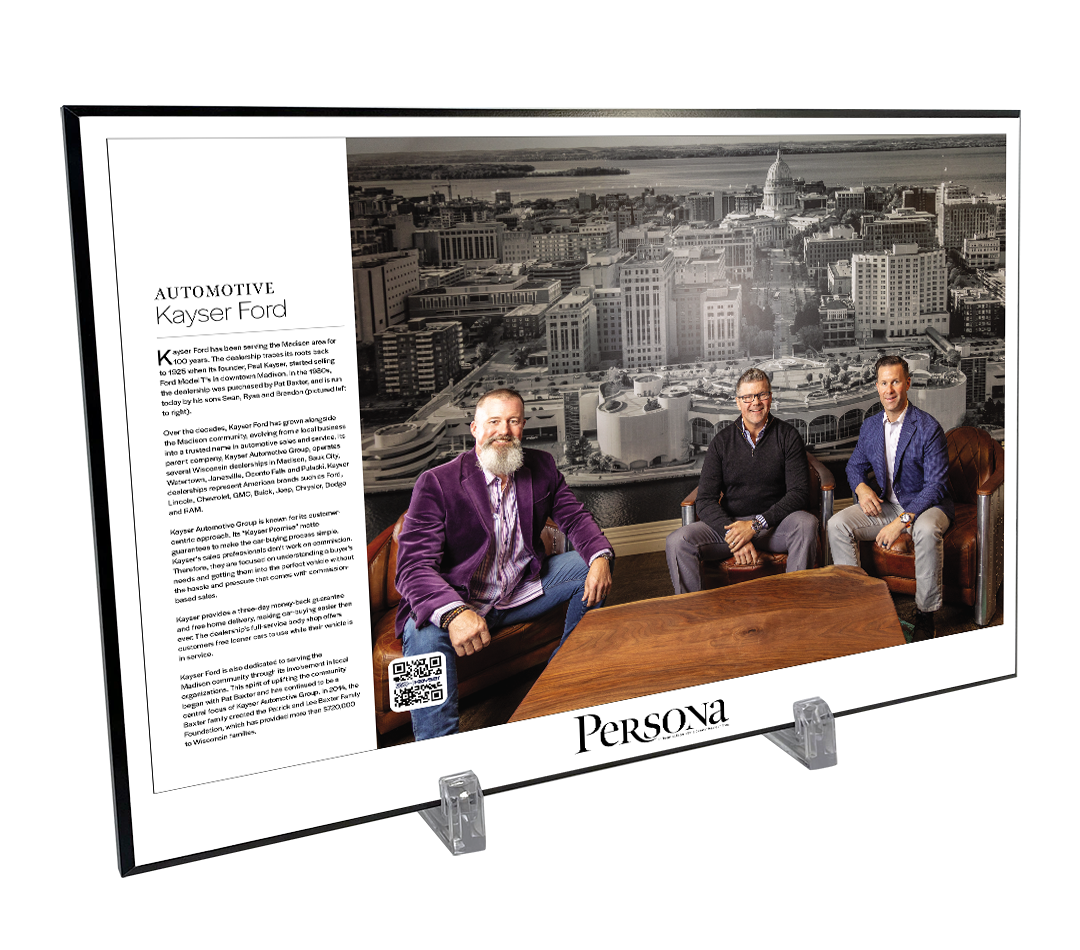Persona - Influential Faces - Modern Hardi-plaque