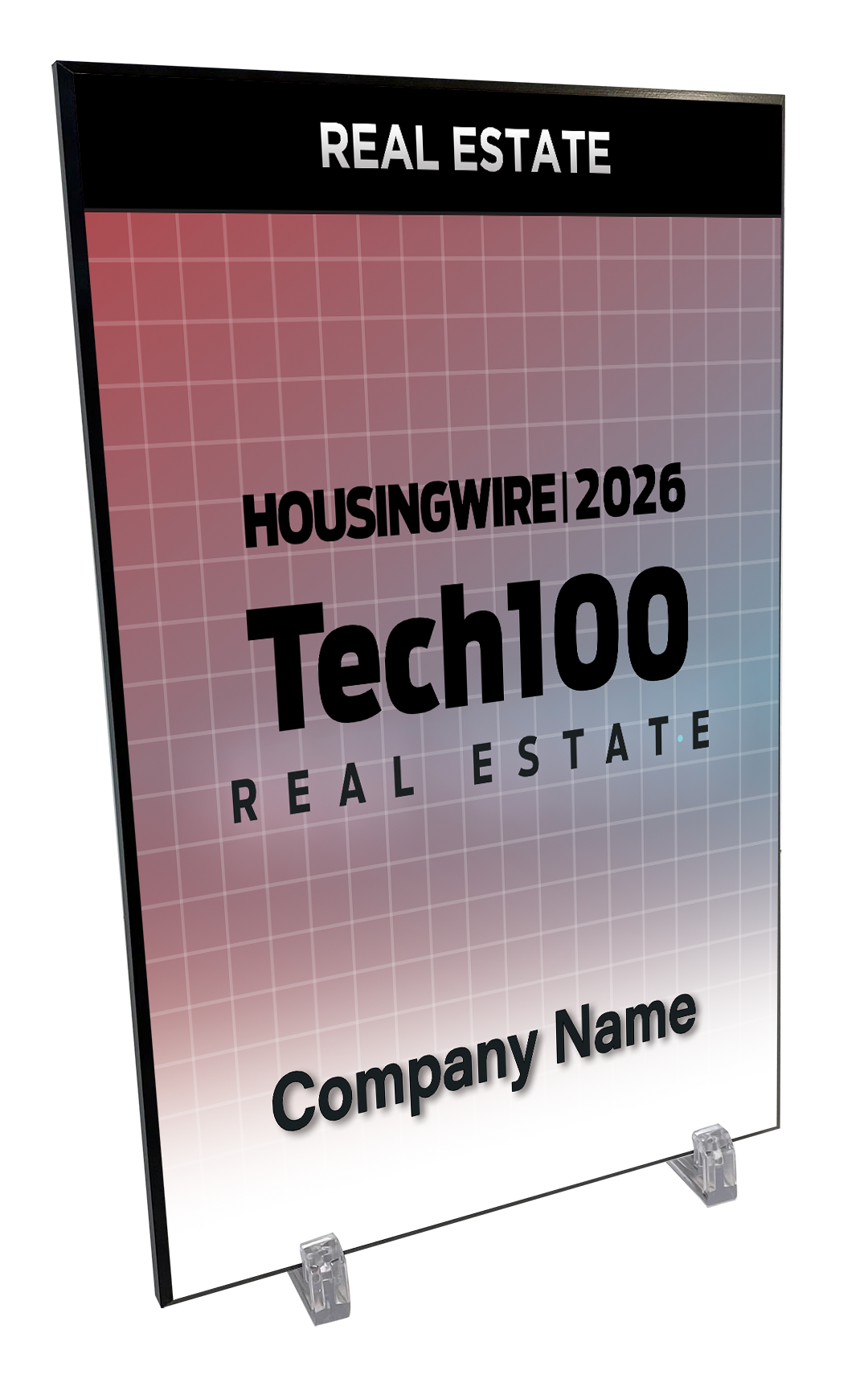 HousingWire Editorial Award Programs Plaque