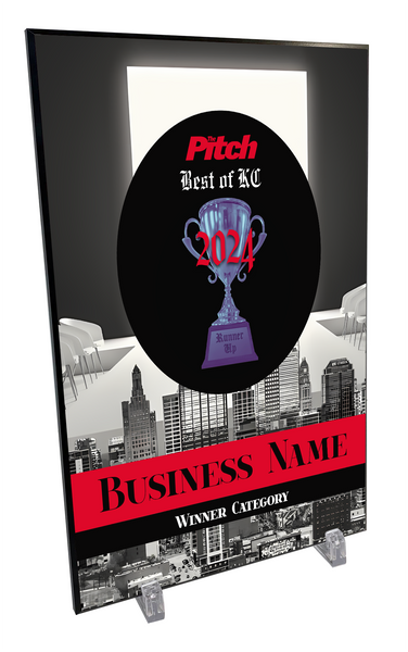 The Pitch: "Best of KC" Award - Mounted Archival Plaque