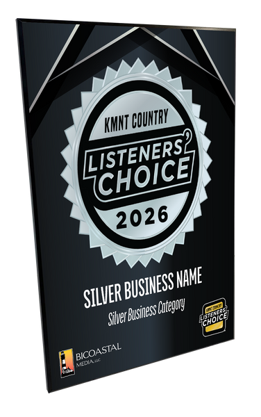 KMNT Country Listeners Choice - Plaques