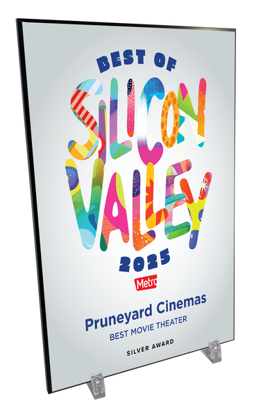 "Metro: Best of Silicon Valley" Award Plaque