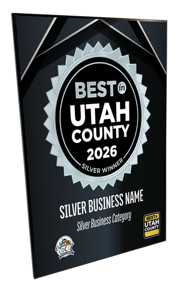 Best in Utah County - Plaques