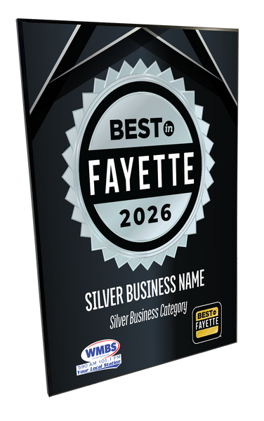 Best in Fayette - Plaques