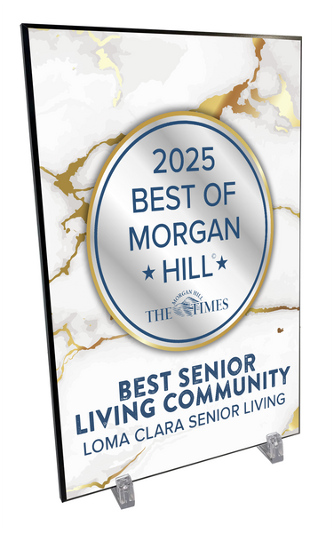 “Best of Morgan Hill” Award Plaque