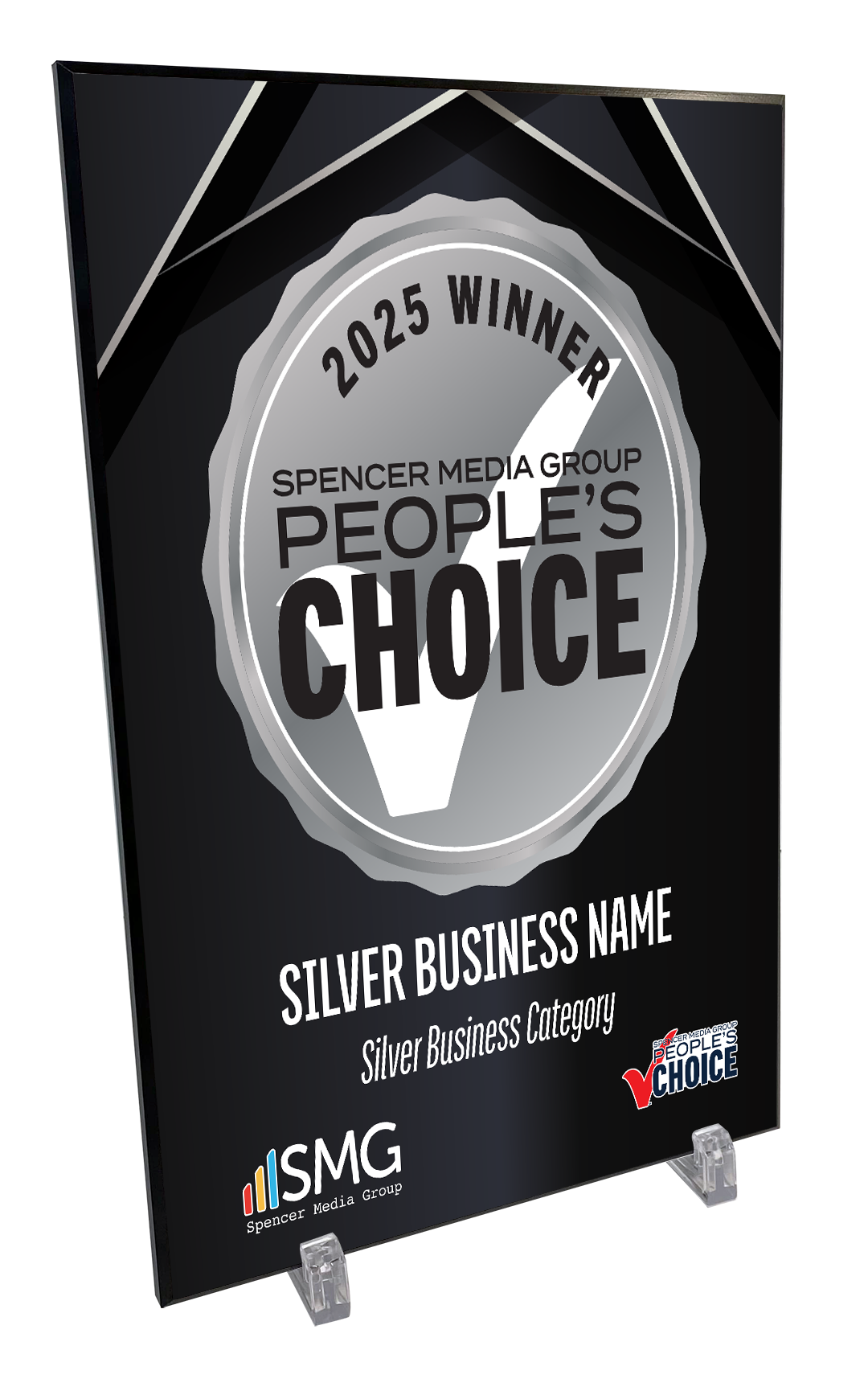 Spencer Media Group People's Choice - Plaques