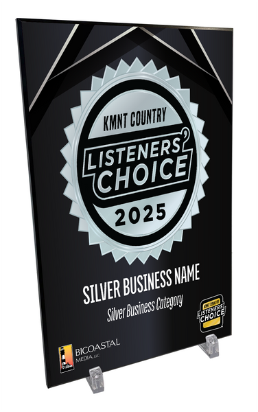 KMNT Country Listeners Choice - Plaques