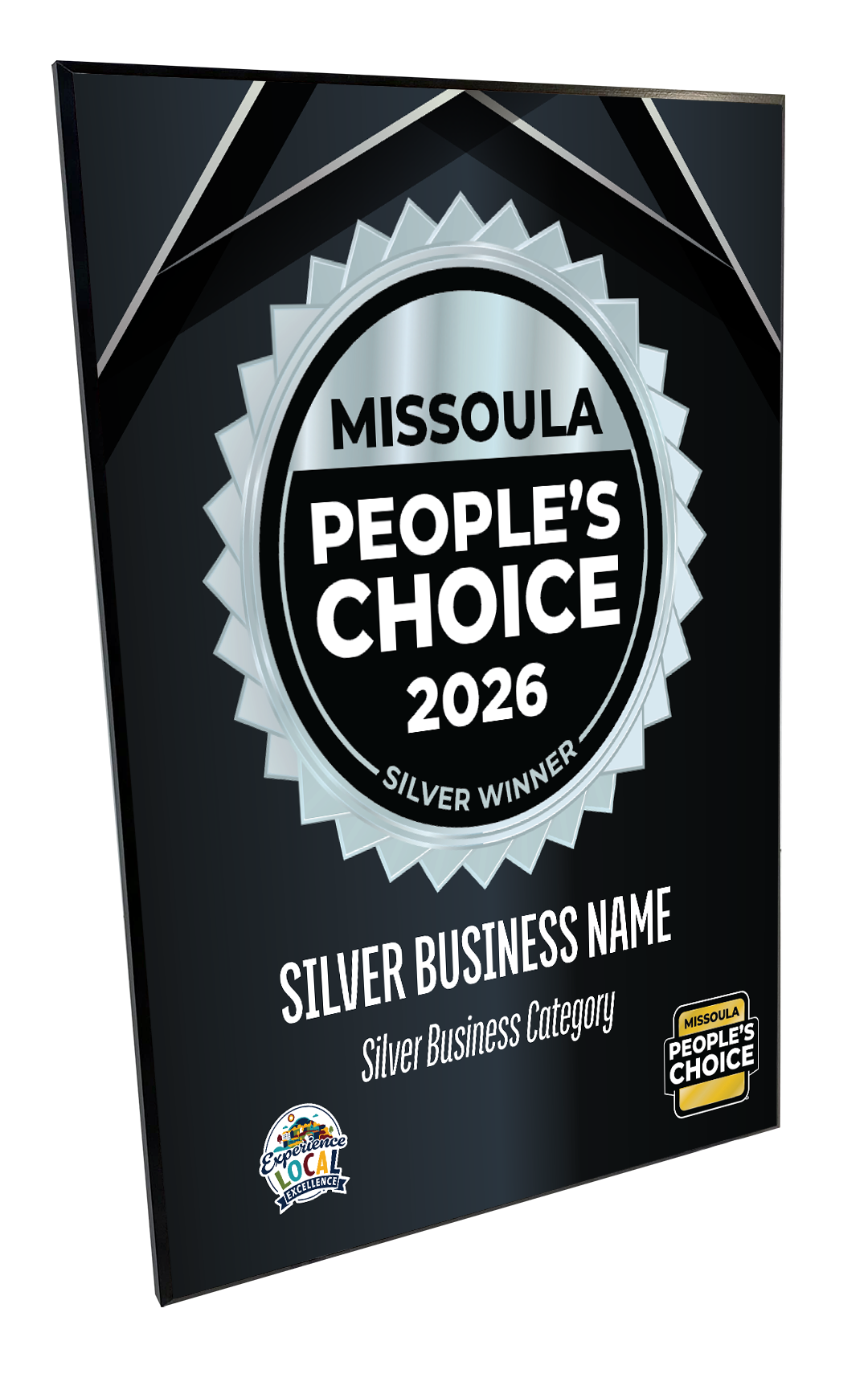 Missoula People's Choice - Plaques