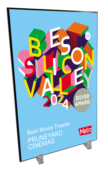 "Metro: Best of Silicon Valley" Award Plaque