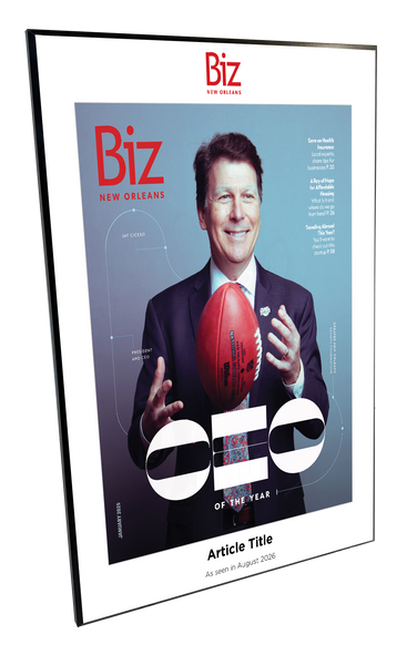 Biz New Orleans - Covers & Articles - Plaques