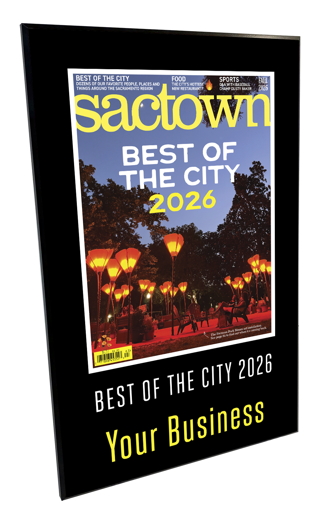 Sactown Magazine - Best of City - Wood Plaques