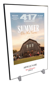 417 Magazine Cover Melamine Plaques