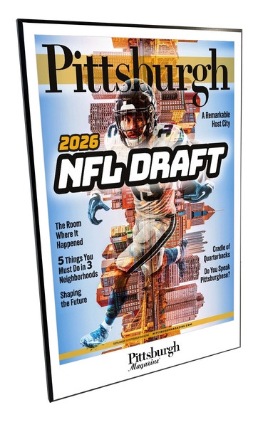 Pittsburgh Magazine - Articles & Covers - Modern Wooden Plaque