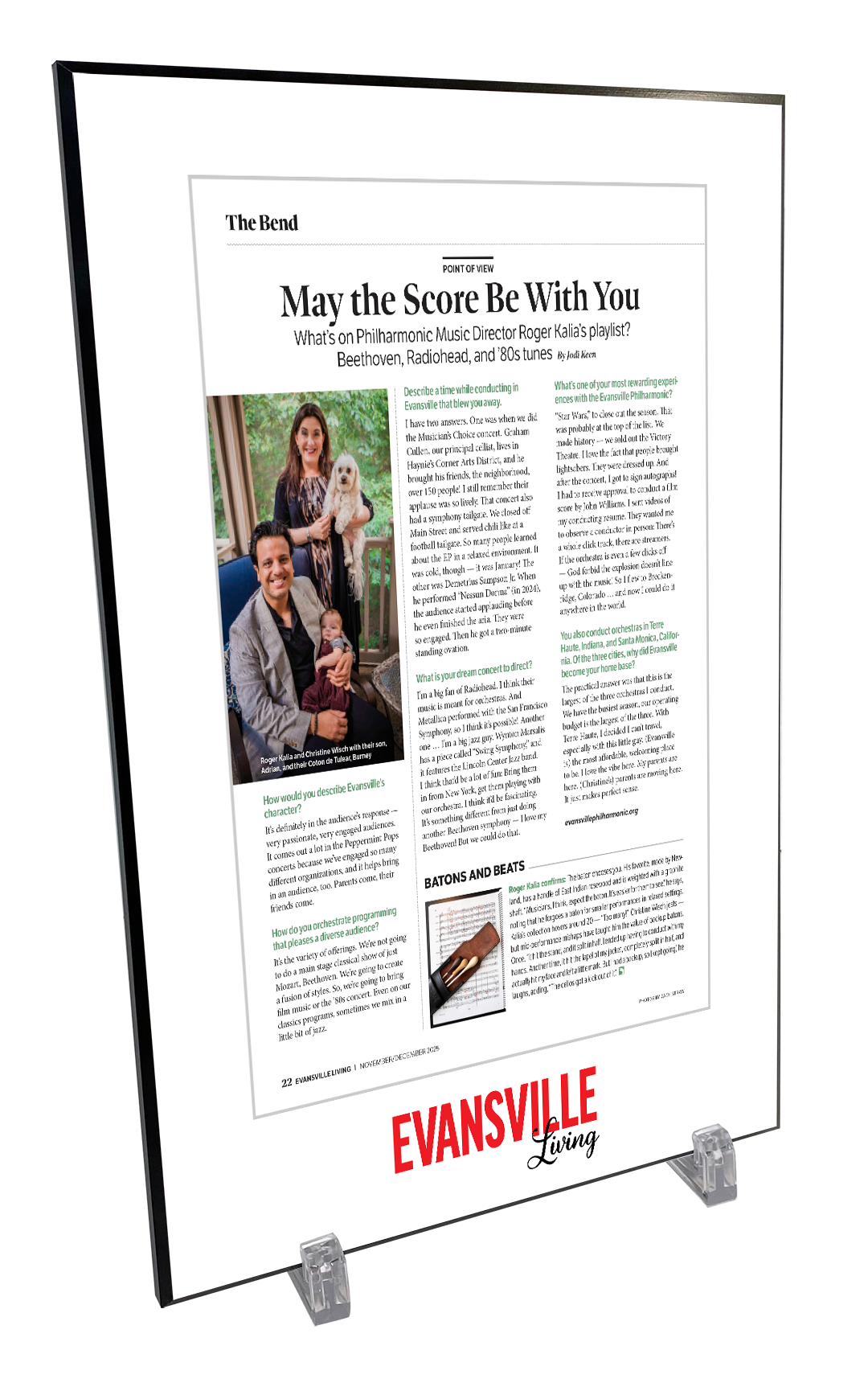 Evansville Living - Editorial Features  - Plaques