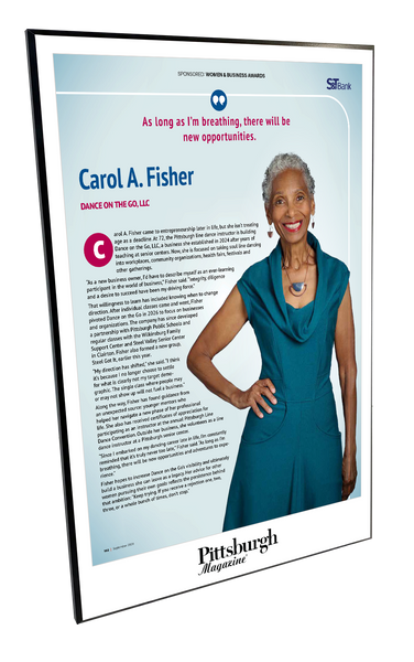 Pittsburgh Magazine - Special Advertising Sections - Modern Wooden Plaque