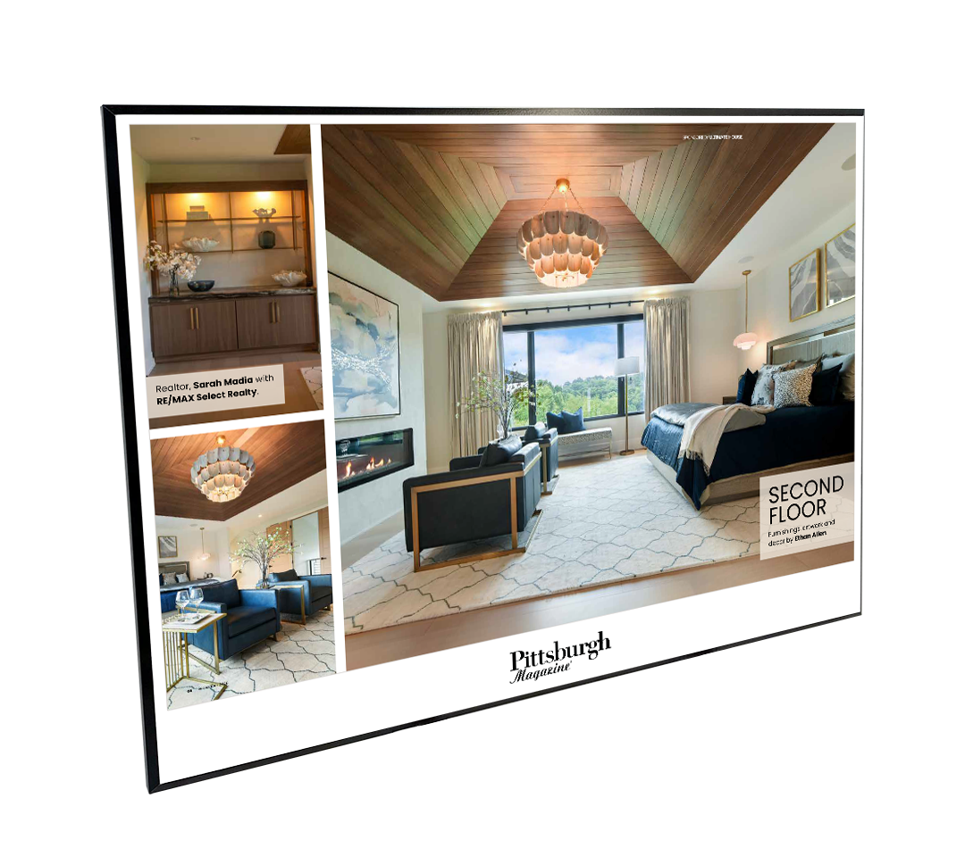 Pittsburgh Magazine - Special Advertising Sections - Modern Wooden Plaque