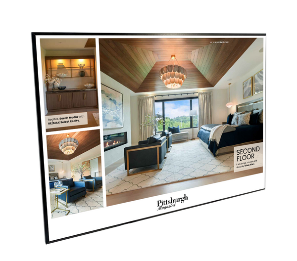 Pittsburgh Magazine - Special Advertising Sections - Modern Wooden Plaque
