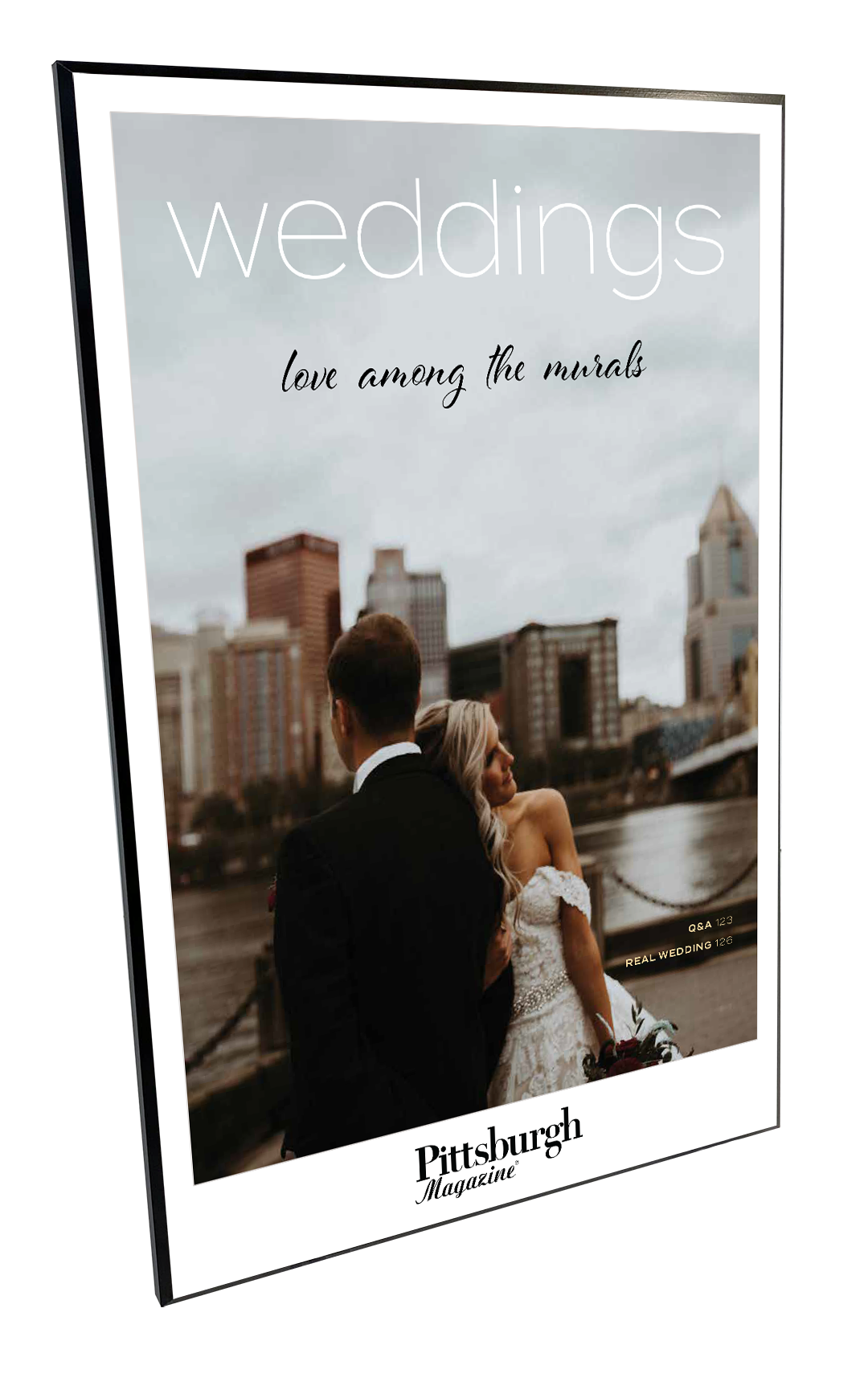 Pittsburgh Magazine - Special Publications - Modern Wooden Plaque