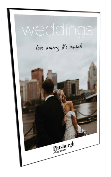 Pittsburgh Magazine - Special Publications - Modern Wooden Plaque