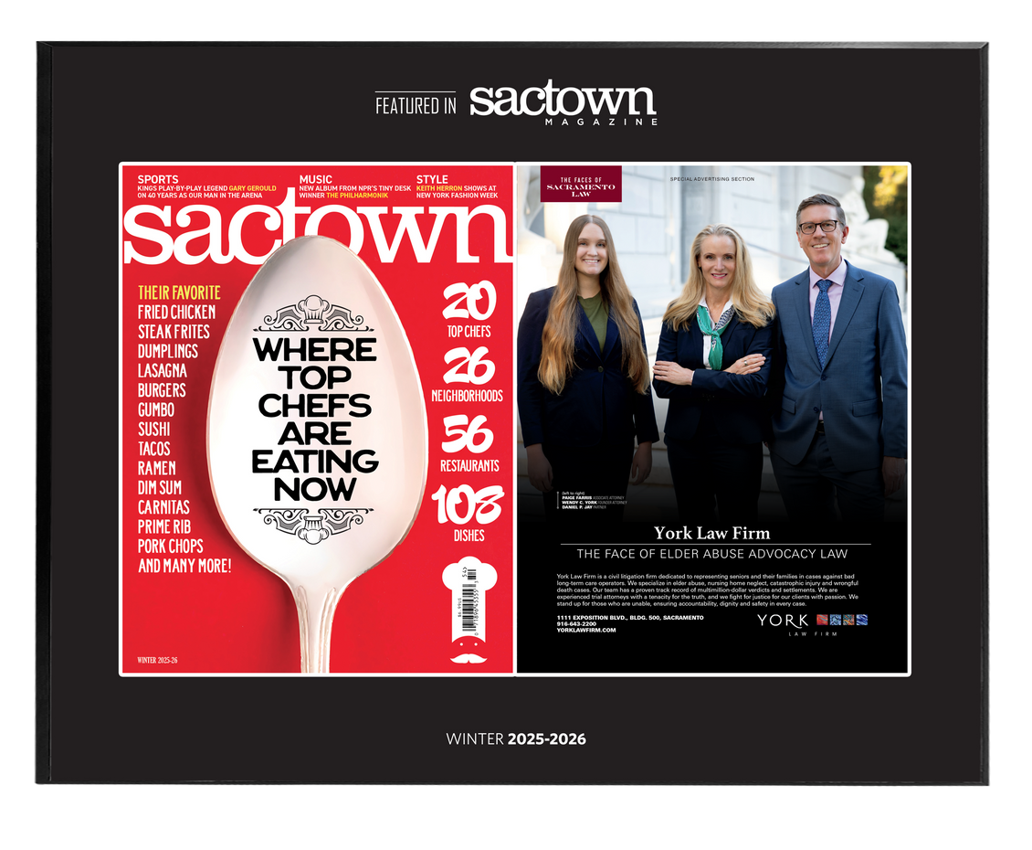 Sactown Magazine - Faces of Sacramento Law - Spread Wood Plaques