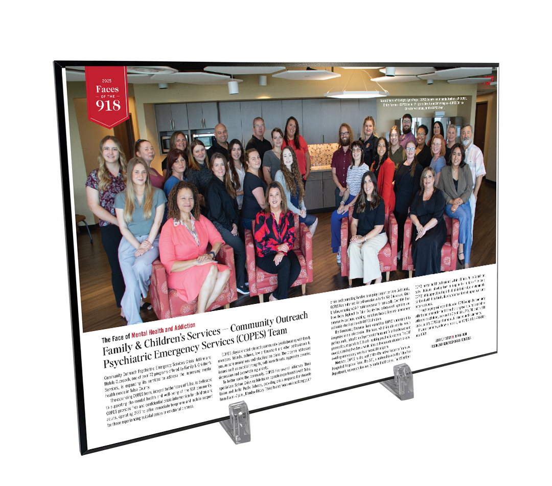 TulsaPeople - Faces of the 918 - Plaques