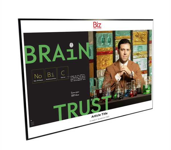 Biz New Orleans - Covers & Articles - Plaques