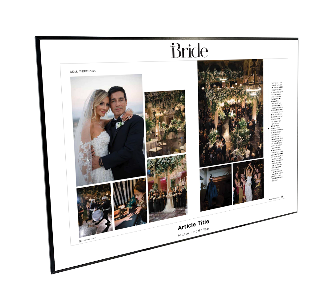 New Orleans Bride Magazine - Covers & Articles - Plaques