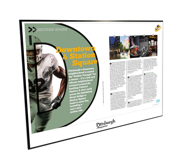 Pittsburgh Magazine - Articles & Covers - Modern Wooden Plaque