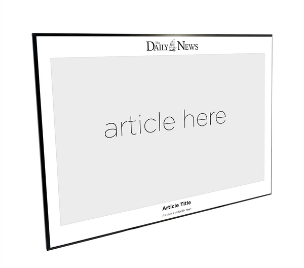 N. Boston Media Group - Articles - Wooden Plaques