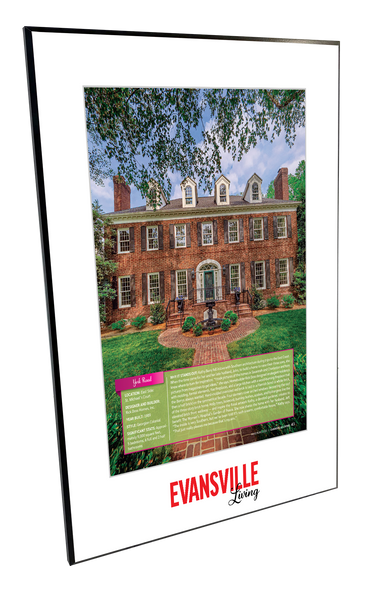 Evansville Living - Most Beautiful Homes - Plaques