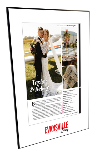Evansville Living - Wedding Book - Plaques