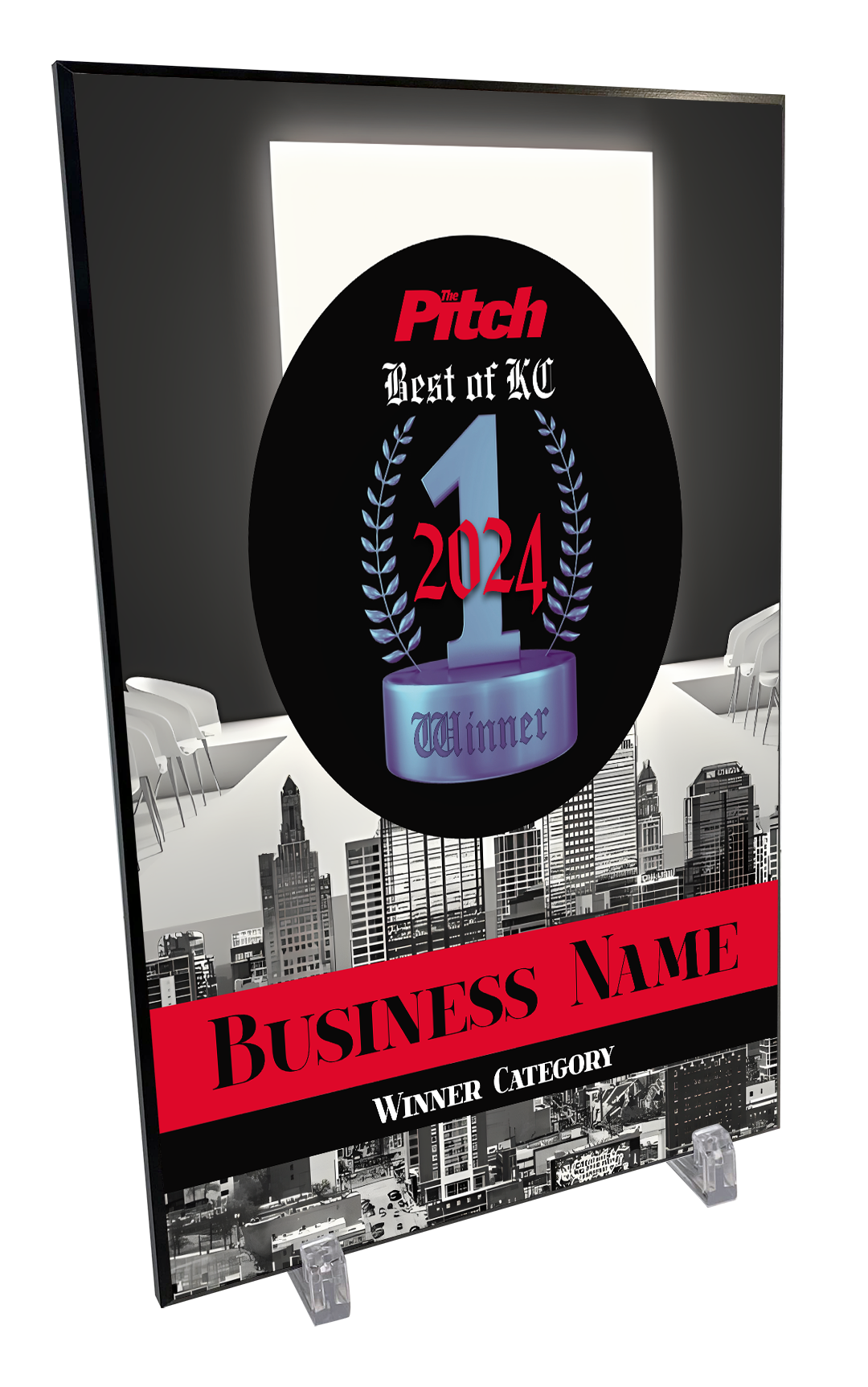 The Pitch: "Best of KC" Award - Mounted Archival Plaque