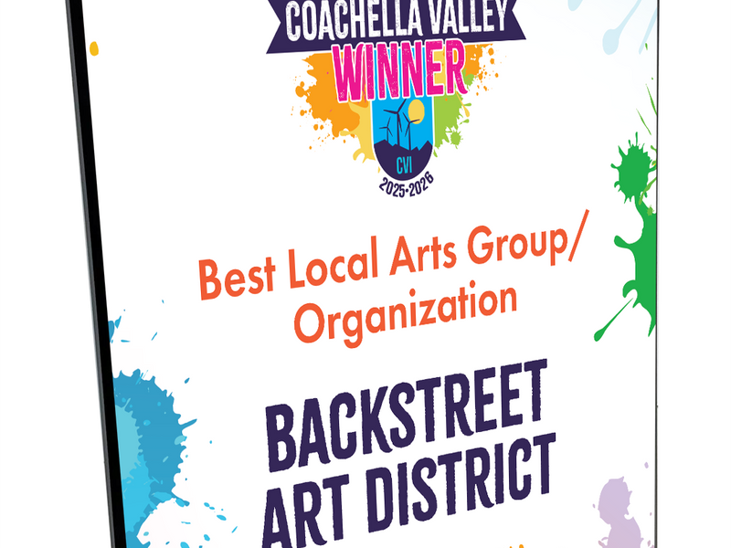 "Best of Coachella Valley" - Modern Hardi-plaque